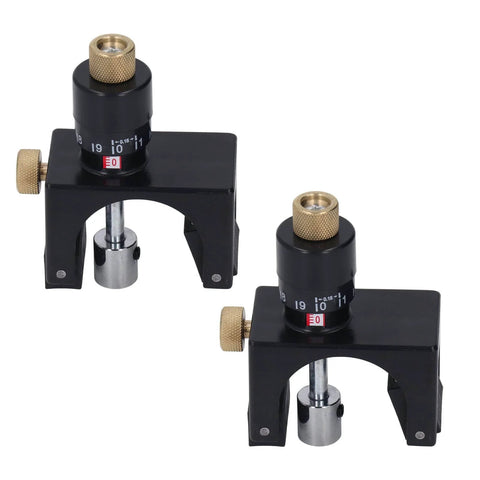 2 Piece Magnetic Knife Setting Jigs For Planer And Jointer, Portable Adjustable Gauge Set with high carbon steel blades