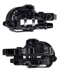 Beefy Dual Piston Caliper Disc Brake Set For Mountain Bikes And More With Alloy Cable Line Pull Brakes Quiet Stopping Power Black 1 Pair