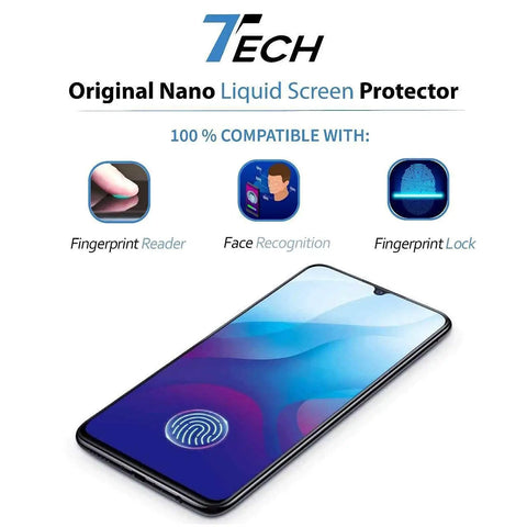 Phone Scratch Remover And Crack Repair Liquid Glass Screen Protector Kit For All Phones, Tablets, And Smart Watches, Universal Nano Protection That Covers Up To 3 Devices In One Bottle, Easy DIY Repair on a phone screen