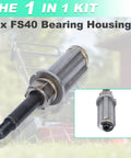 Bearing Housing For Trimmer FS38 FS40 FS45 FS40C FS45C FS45L FS46 FS46C FS50 FS50C FSE60 FSE71 FSE81 Replacement OEM Parts 4144 640 5900 4140 640 1402 Metal Construction Durable Easy Install Fits Many Models, metal housing close-up