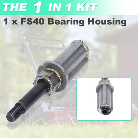 Bearing Housing For Trimmer FS38 FS40 FS45 FS40C FS45C FS45L FS46 FS46C FS50 FS50C FSE60 FSE71 FSE81 Replacement OEM Parts 4144 640 5900 4140 640 1402 Metal Construction Durable Easy Install Fits Many Models, metal housing close-up