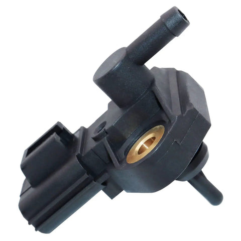 FPS5 Fuel Injection Pressure Sensor Replacement For Ford Lincoln Mercury Mazda, black plastic fuel rail sensor with connector