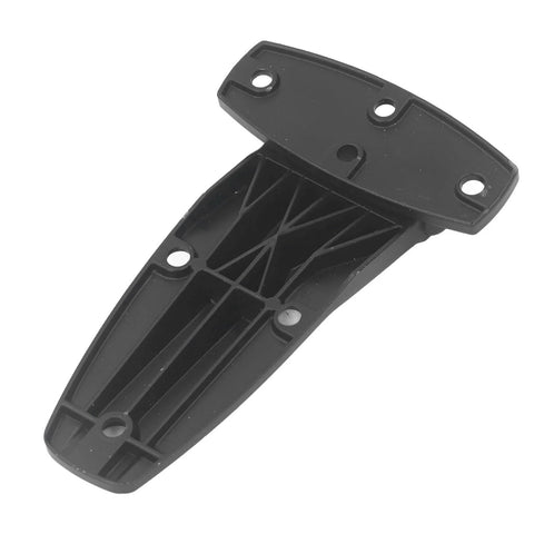 Soft Close T Hinge Zinc Alloy T Strap Hinge for toolbox and car door repair, durable black soft closing for cabinets, easy to install