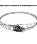2 Pack Washer Door Boot Spring Clamp For Washing Machine Door Seal Fix Secure Fit