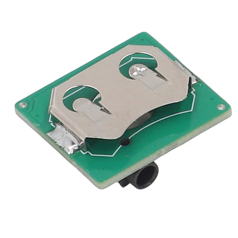 Morse Code Trainer CW Key Telegraph Practice Tool With Buzzer Sound And Light Feedback, PCB base, battery holder detail.