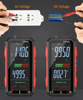 USB Rechargeable Digital Multimeter With Smart Auto Display measuring AC and DC voltage, pro grade tester for industrial issues