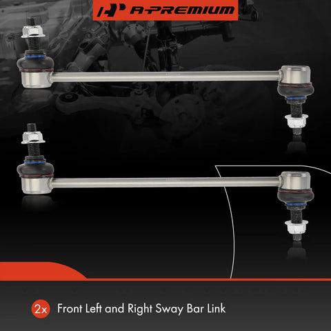 2 Front Sway Bar Links For Hyundai Tucson 2010 2013 And Kia Sportage 2011 2013 Beefed Up Stabilizer Link Set Silver Aluminum