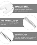Stainless Steel Heavy Duty Hand Thread Lag Screws For Cable Deck Railing Kit With Wrench Wire Fixing Hardware image