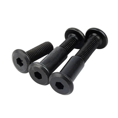 Stainless Steel 304 Beveled Hex Socket Head Locking Screws And Nuts Kit for Plywood Furniture Projects.