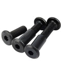 Black Beveled Hex Socket Head Locking Screws And Nuts Kit 40 Sets For Plywood Furniture Heavy Duty Stainless Steel 304 Hardware Fasteners, black screws