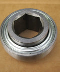Top Shelf Replacement Bearing For Heavy Machinery And Automotive Builds Precision Ground With Chrome Steel Cores For Hassle Free Swaps and Rock Solid Daily Performance close-up view showing chrome steel bearing with hexagonal opening.