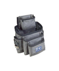 15 Pocket Tool And Equipment Pouch That Slides Onto Any Belt, Heavy Duty Ballistic Nylon Build, multiple pockets on pouch