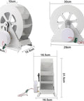 Hydroelectric Generator With Low Speed Disc Type Water Turbine For Outdoor Use Built To Last In Rockery And River Beds