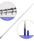 Pocket Size Pen Fishing Pole And Reel Combo For Travel Ultra Portable Telescopic Mini Rod With Micro Collapsible Design Rust Resistant Reel High Sensitivity Tip Ready To Fish Anywhere On The Go, showcasing protective guide rings and compact design.