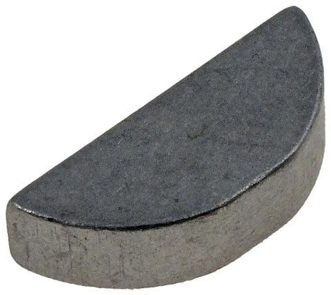 Woodruff Key Set Three Sixteenth Inch Width Forty Seven Sixty Fourths Inch Length Nineteen Sixty Fourths Inch Height Twenty Five Pack