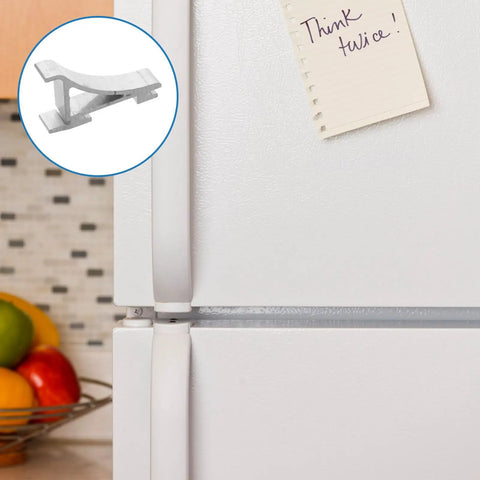 Heavy Duty Refrigerator Shelf Clips And Aluminum Bracket Set 10 Pack Space Saving Silver Shelf Supports For Home And Commercial Kitchens