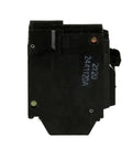 Side view of Single 20A Double Pole GFCI Self-Test Breaker, 120/240 VAC Ground Fault Circuit Interrupter THQL2120GFT