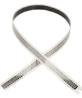SF15-600 10kg white thin-film pressure sensor strip, 600mm force-sensing resistor with printed pattern, front view