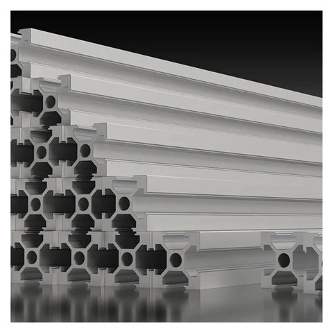 Rock Solid 4 Pack 2020 T Slot Aluminum Extrusion Profile Anodized Linear Guide Rail For 3D Printer CNC Frame And DIY Workbench Built Tough Zero Drag Heavy Duty Bar System