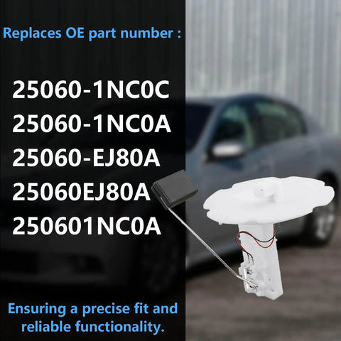 Infiniti Fuel Tank Sending Unit Level Sensor Compatible With G37 G25 M35 M45 Q60 Q40 Base 2015 Models Fits Like A Glove