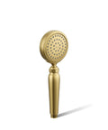Artifacts Single-Function Handshower With 1.75 GPM Flow, Katalyst Air-Induction Technology, Vibrant Brushed Moderne Brass Finish