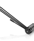EZRun 3665 SD G3 Brushless Motor 3200KV For RC Cars With Waterproof Sensored Cable Interface And Temperature Protection shown in black