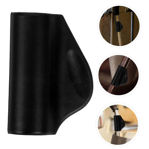 Steam Wand Rubber Sleeve For Coffee Machine Accessories Kit With Pipe Insulation Tube And Elbow Cut Guide shown installed