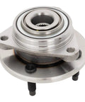 Pontiac G5 Front Wheel Hub Assembly Driver Or Passenger Side 4 Stud Ball Bearing 33 Spline 4 By 3.94 In Bolt Pattern Replacement For 22701520 Direct Fit
