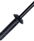 Close-up of a single plastic rivet from 100 Pack Fender Flare Bumper Door Trim Plastic Rivet Retainer Kit Quarter Inch Hole For Jeep Wrangler