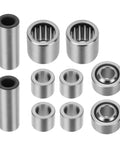 Front Upper Lower A Arm Bearing Seal Shaft Rebuild Repair Kit Two Sided For ATV Front End Suspension Fit For KFX450R 2008 2014
