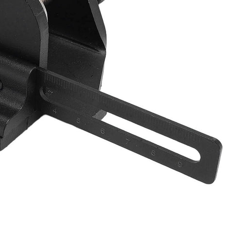 3 in 1 Dowel Jig Kit Built Tough With Adjustable High Carbon Steel Center Block For Precision Woodworking close-up view