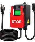 120V Knee Paddle Switch For Power Tools, 15 Amp, 5.5 Ft Cord, Hands Free Safety Cutoff For Table Saws with red stop and green start buttons