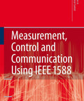 Book cover: Measurement, Control and Communication Using IEEE 1588, red with Springer logo.