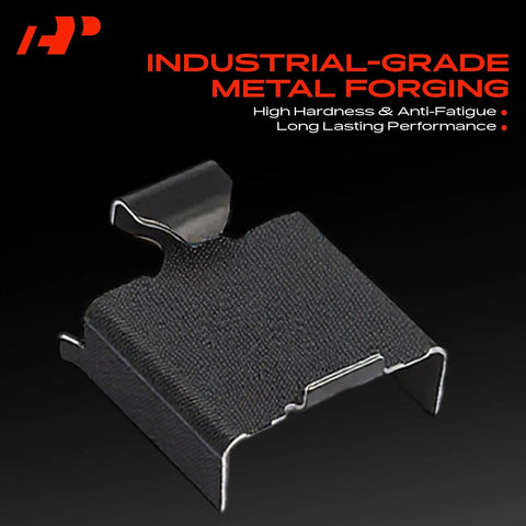 Premium Front Side Disc Brake Hardware Kit Fits Ford F-150 Expedition E-Series And Lincoln Navigator For Rock Solid Stopping Power And Smooth Daily Drives That Never Flake Out, forged steel clip