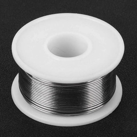 No Clean Rosin Core Solder Wire 1.0mm 100g High Purity Tin Lead Alloy For Electronics Repair PCB Circuit Board Soldering DIY Pro Grade
