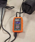 USB Power Meter For USB A And USB C Digital Voltage, Current, Capacity, Energy And Resistance Tester connected to laptop