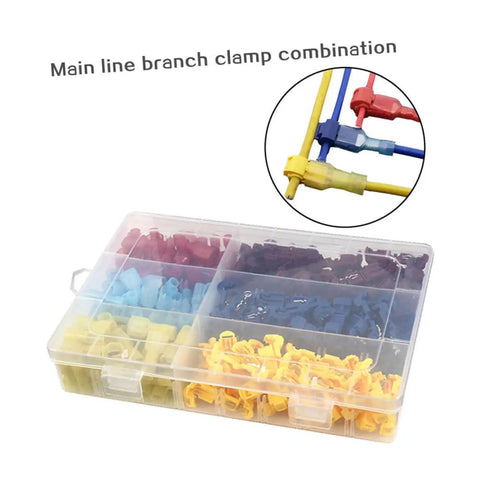 Badass 200 Piece Premium Heat Shrink Wire Terminal Kit Waterproof Marine Auto Crimp Weather Pack Connectors Sealed Polyolefin Color Coded Insulation Blocks With Hot Melt Glue Sealant For Vehicle Wiring And Boat Repair, assorted in case