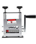 Adjustable Manual Wire Stripper Drill Attachment Tool For Electric Wires And Cables with six size options and safety warning.