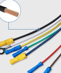 7 Pin Trailer Wiring Harness Socket Extension Power Cable For Safe Power Transmission In Campers, RVs, Trucks, And Cars, Easy Plug Connector, Durable Automotive Trailer Cable For Camping, Freight, Exhibitions, And Daily Driving, multicolor wires