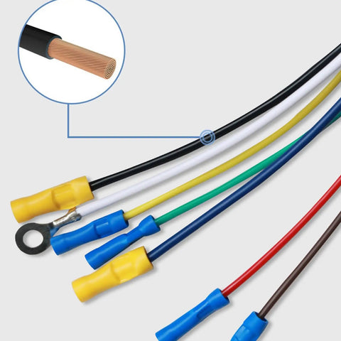 7 Pin Trailer Wiring Harness Socket Extension Power Cable For Safe Power Transmission In Campers, RVs, Trucks, And Cars, Easy Plug Connector, Durable Automotive Trailer Cable For Camping, Freight, Exhibitions, And Daily Driving, multicolor wires