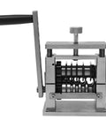 Side view of Manual Cable Wire Stripping Machine For 3.4 To 17mm Copper Wires With 6 Channels And 5 Blades Dual Use Pro Grade Strip Tool