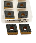 10Pcs Double Coated CNMG433 CQ CNMG120412 CQ LF9218 Lathe Turning Inserts Carbide Cutting Tools for Steel and Stainless Steel Parts