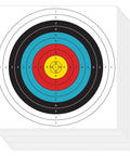 Pro Grade Backyard Archery Target Paper 31.5 By 31.5 Inches Thick 14mm 120g Wood Free Paper 15 Pack Rolled For Easy Setup