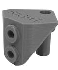 Right Door Hinge Replacement For 6 By 5 Ft Slide Lid Resin Shed Compatible With Part 3T17 3T17-2 3T17-3 PETG Plastic