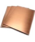 Five Pack Single Sided Copper Clad Laminate PCBs 7 By 10 Cm 0.06 Inch Thick For DIY Etching And Prototyping Projects Pre Cut And Burr Free Corners