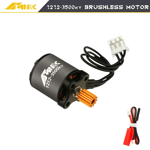 1212 3500Kv Brushless Motor With 25A ESC Transmission Case Kit for FMS FCX24 Power Wagon Smasher 1/24 upgrade equipment