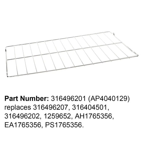 Oven Rack Replacement 16 By 24.25 Inch Fits Your Range Like A Glove Replaces 316404501 316496202 316496207 stainless steel
