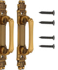 European Style Barn Door Handle Antique Metal Pull For Sliding Doors Cabinets And Drawers Premium Alloy Construction
