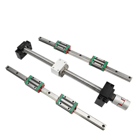 Top Tier Precision Linear Guide Rail Kit Featuring Two Sturdy 150Mm To 1200Mm Rails Paired With Rock Solid HGH15CA Blocks And A Snazzy Six Five Zero Millimeter SFU1204 Ball Screw For Smooth High Speed Motion Control Plus Easy Install No Maintenance, linear motion kit