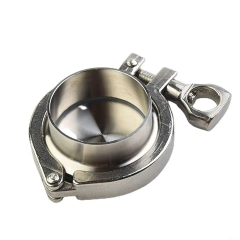 Premium 2 Inch Tri Clamp End Cap Kit Made From Durable SS304 Stainless Steel Includes Ferrule Weld Ring Gasket For Smooth Pipeline Systems Perfect For High Temp Fluids Up To 300 Degrees F, 2 inch SS304 tri clamp end cap with clamp and gasket